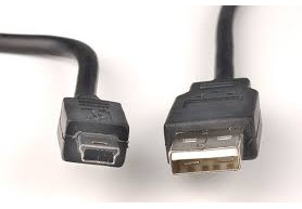 CABLE USB /MINI USB 5 PIN SIMPLE  